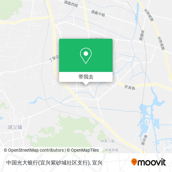 中国光大银行(宜兴紫砂城社区支行)地图