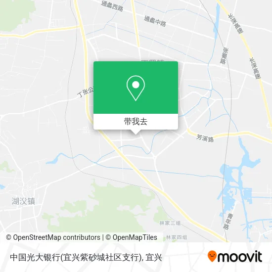 中国光大银行(宜兴紫砂城社区支行)地图