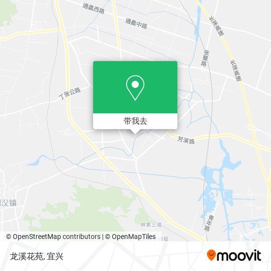 龙溪花苑地图