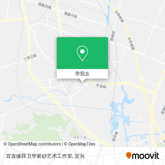 宜壶缘薛卫华紫砂艺术工作室地图