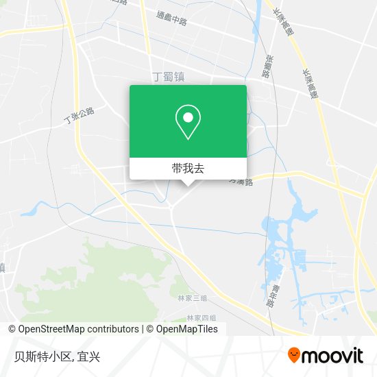 贝斯特小区地图