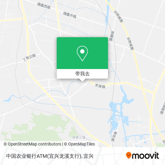中国农业银行ATM(宜兴龙溪支行)地图