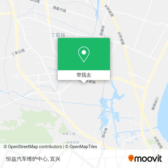 恒益汽车维护中心地图