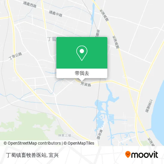 丁蜀镇畜牧兽医站地图
