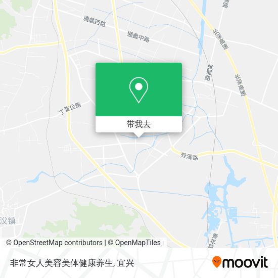 非常女人美容美体健康养生地图