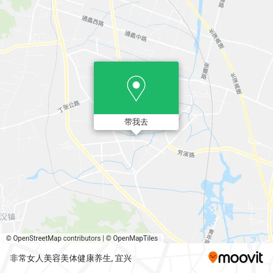 非常女人美容美体健康养生地图