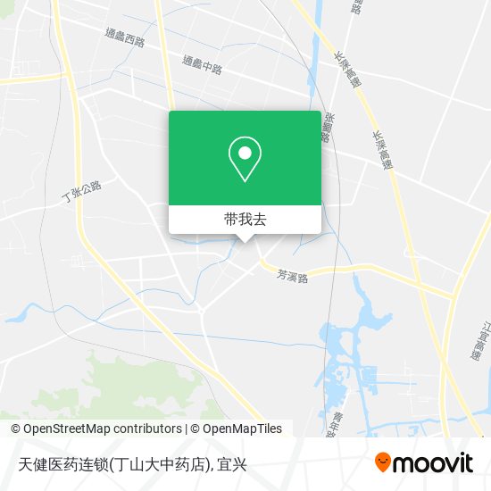 天健医药连锁(丁山大中药店)地图