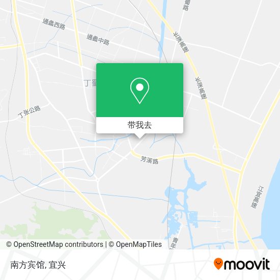 南方宾馆地图