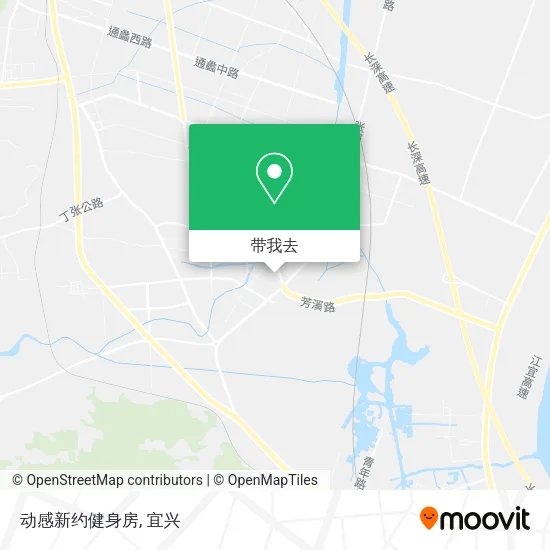 动感新约健身房地图