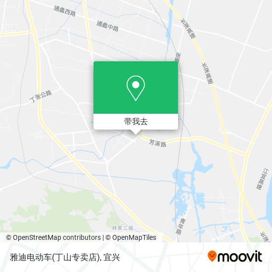 雅迪电动车(丁山专卖店)地图