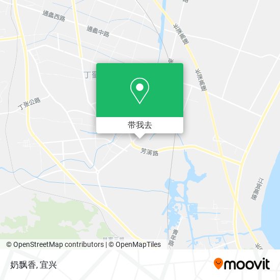 奶飘香地图