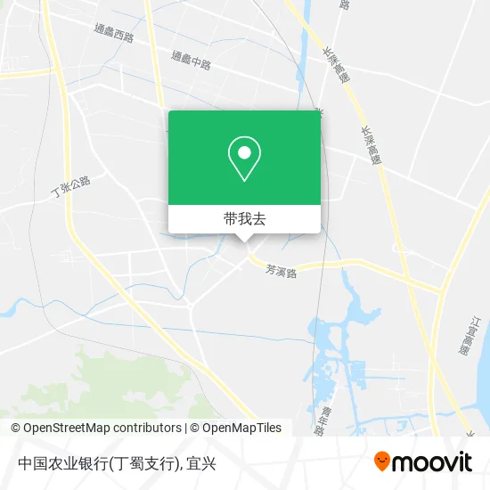 中国农业银行(丁蜀支行)地图