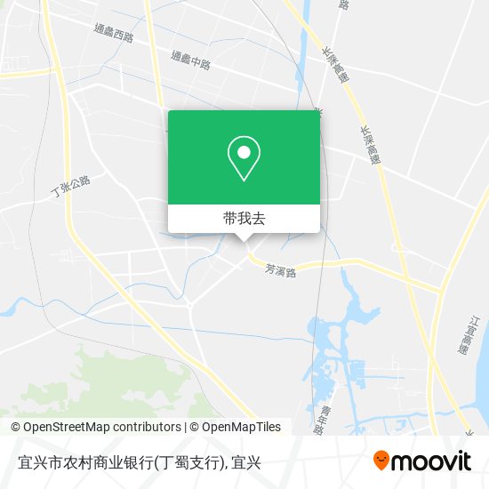 宜兴市农村商业银行(丁蜀支行)地图