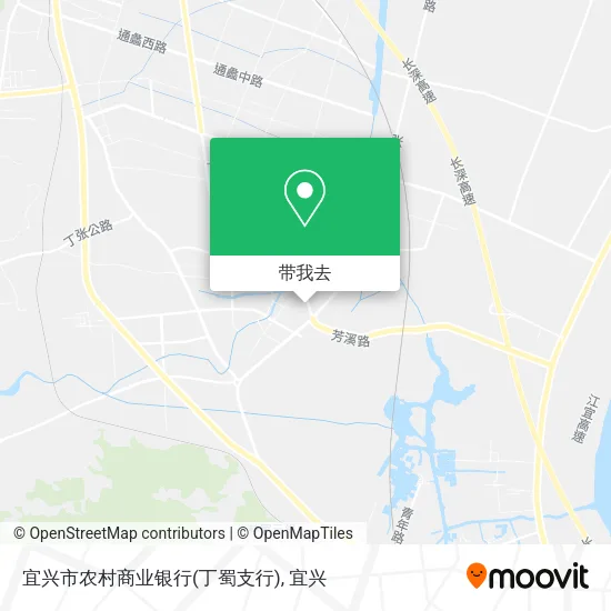 宜兴市农村商业银行(丁蜀支行)地图