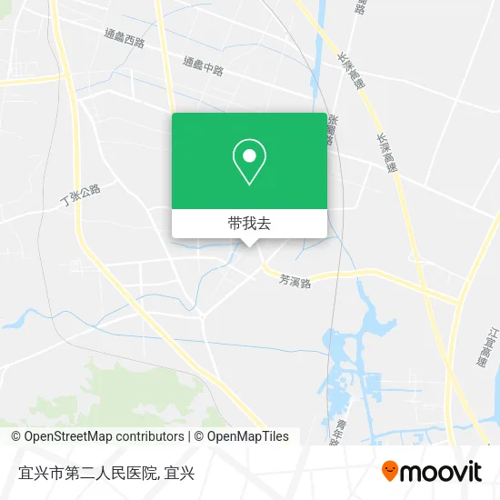 宜兴市第二人民医院地图