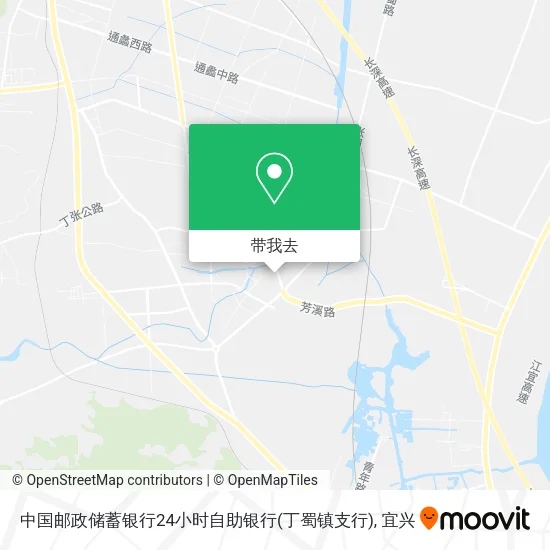 中国邮政储蓄银行24小时自助银行(丁蜀镇支行)地图