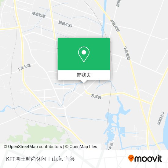 KFT脚王时尚休闲丁山店地图