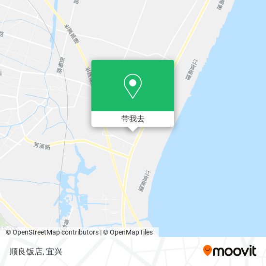 顺良饭店地图