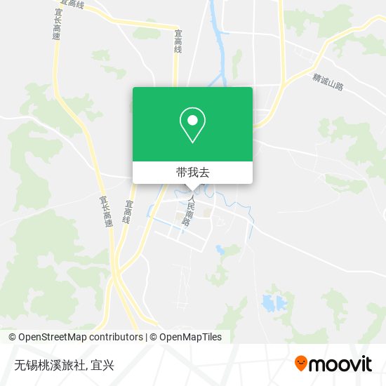 无锡桃溪旅社地图