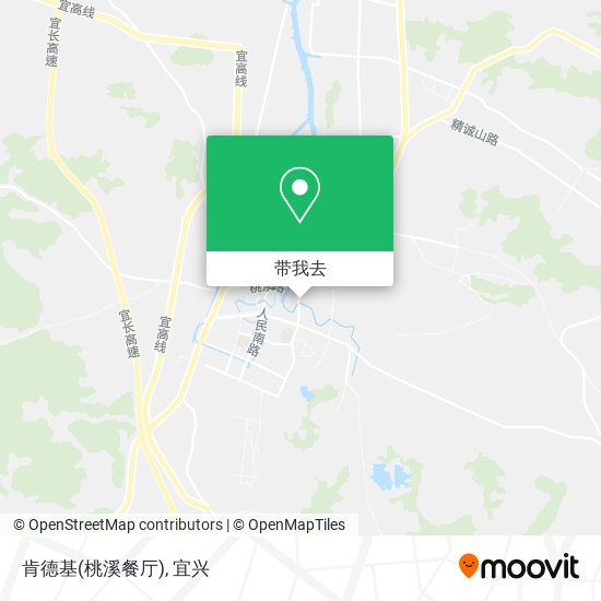 肯德基(桃溪餐厅)地图