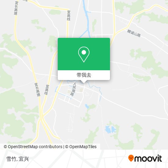 雪竹地图