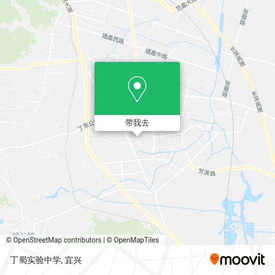 丁蜀实验中学地图