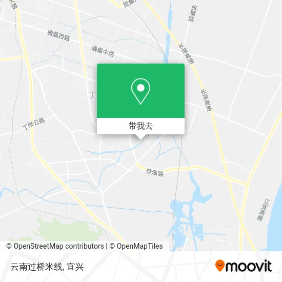 云南过桥米线地图