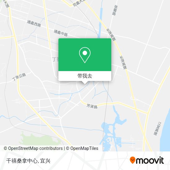 千禧桑拿中心地图