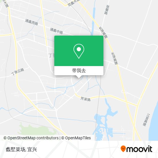 蠡墅菜场地图