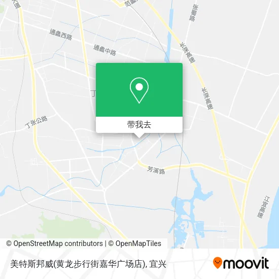 美特斯邦威(黄龙步行街嘉华广场店)地图