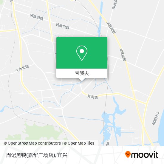 周记黑鸭(嘉华广场店)地图