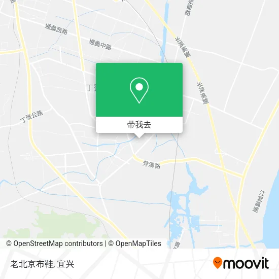 老北京布鞋地图