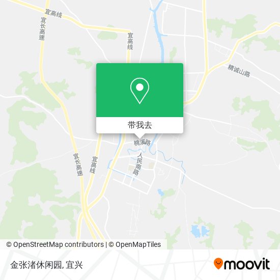 金张渚休闲园地图