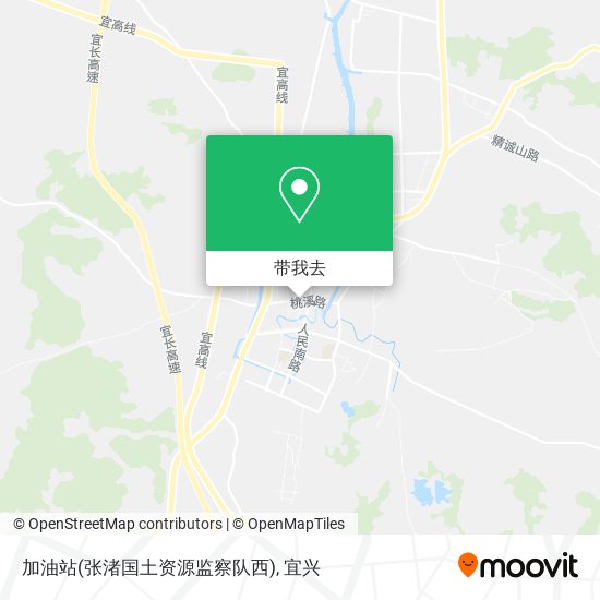 加油站(张渚国土资源监察队西)地图