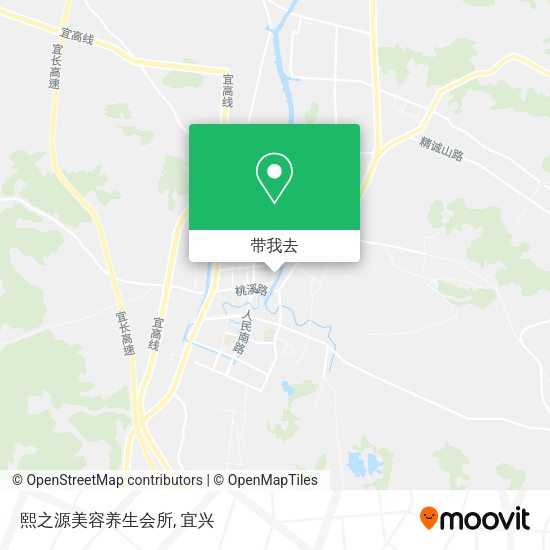 熙之源美容养生会所地图
