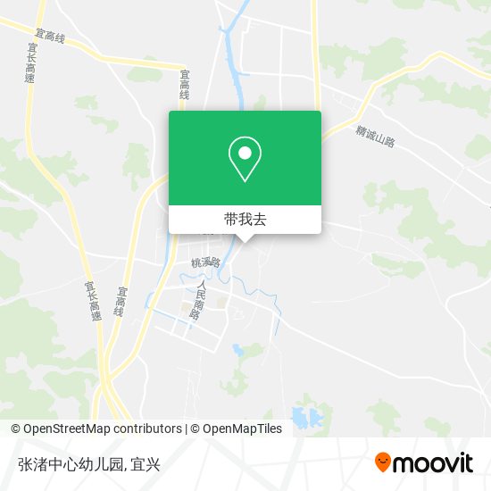 张渚中心幼儿园地图