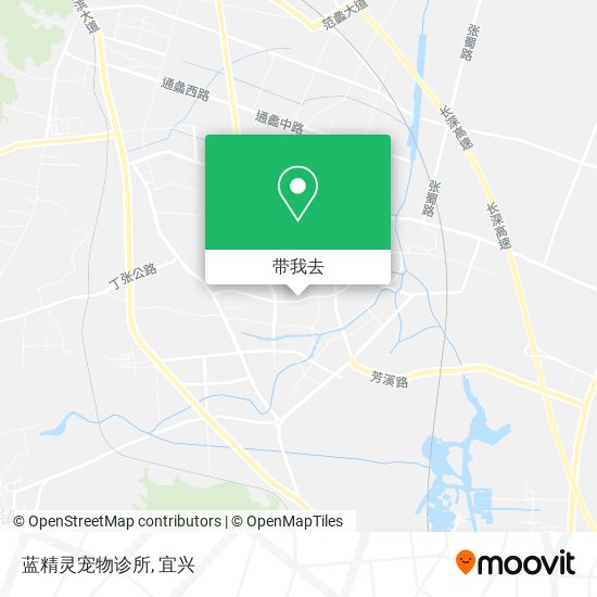 蓝精灵宠物诊所地图
