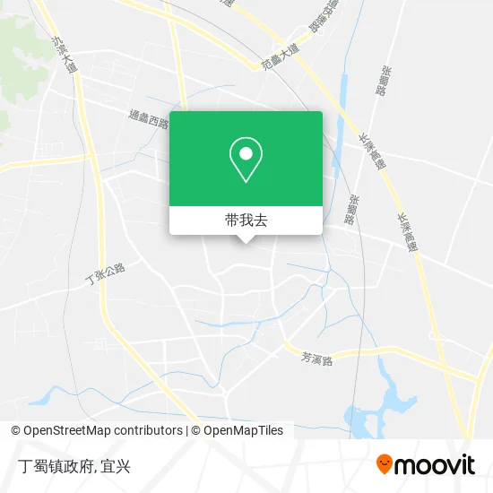 丁蜀镇政府地图