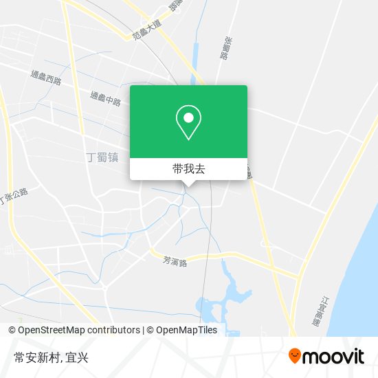 常安新村地图