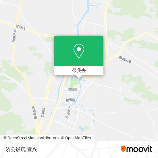 济公饭店地图