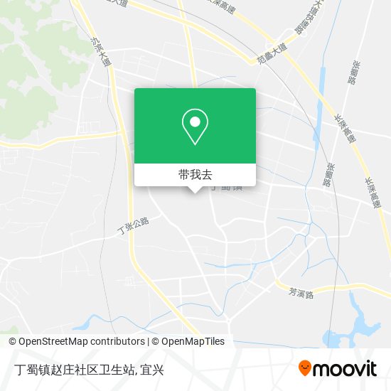 丁蜀镇赵庄社区卫生站地图