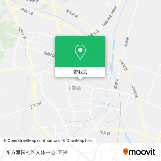 东方雅园社区文体中心地图