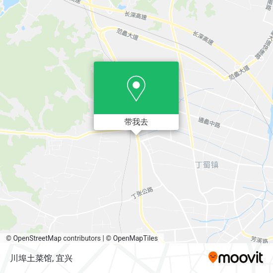 川埠土菜馆地图