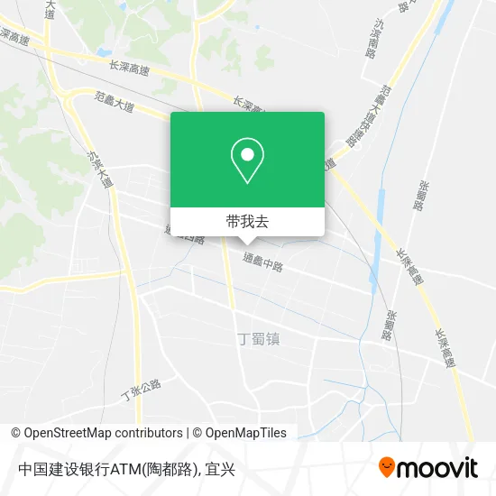 中国建设银行ATM(陶都路)地图
