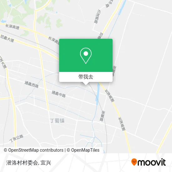 潜洛村村委会地图