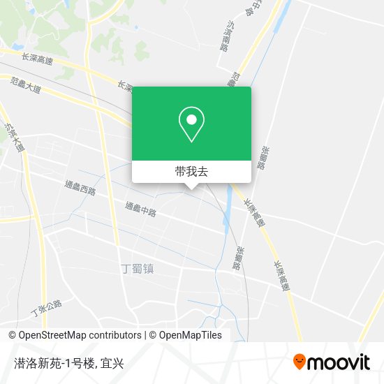 潜洛新苑-1号楼地图