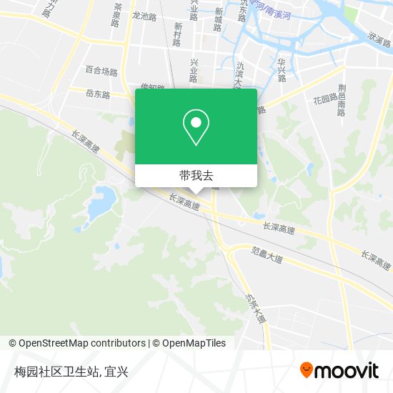 梅园社区卫生站地图