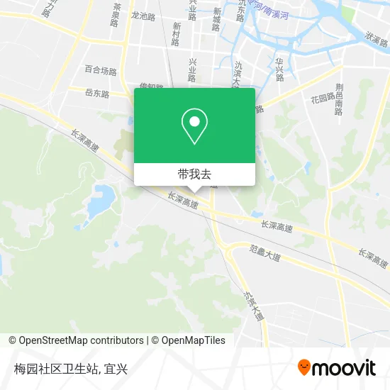 梅园社区卫生站地图