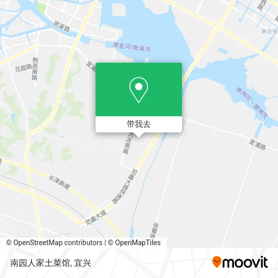 南园人家土菜馆地图