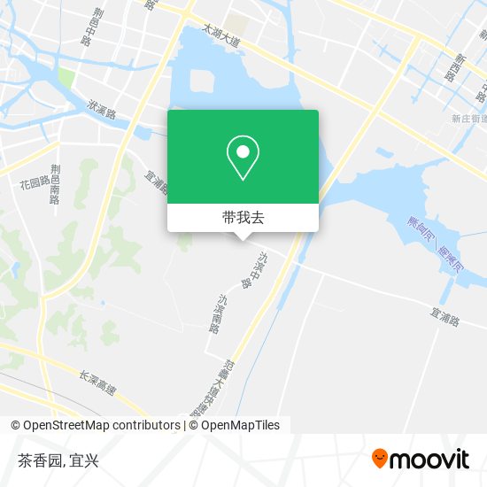 茶香园地图